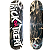 Shape para Skate de Marfim Trick or Treat 8.0 Logo Smoke - Imagem 1