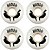 Roda Bones OG Formula 55mm 100A V5 Sidecut White - Imagem 1