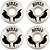 Roda Bones OG Formula 53mm 100A V5 Sidecut White - Imagem 1