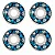 Roda Bones Wheels 56mm SPF 84B P5 Sidecut - Imagem 1