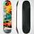 Shape Para Skate Deck 8.0 Matilha Semi Profissional Com Lixa Aplicada - Imagem 1