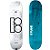 Shape de Maple Plan B Skate 8.25 White Twin Felipe Gustavo - Imagem 1