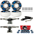Roda Next Il 53mm + Truck Brutus 139mm Silver + Rolamento Red + Chave T + Parafusos - Imagem 1