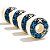 Roda Next ll Skate 53mm Dureza 100a Blue - Imagem 1