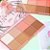 Paleta de Contorno, Blush e Iluminador Marble -My life - Imagem 2