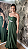 Vestido longo verde militar tomara que caia - Imagem 1