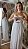 Vestido longo branco fluido - Imagem 4