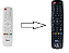 Controle Remoto Preto Para Receptor Duosat Blade Go! - Imagem 1