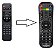 Controle Remoto Compativel com TV Box X96 / X96X4 / X98 / X98H / X98 MINI / Transpeed - Imagem 1