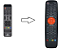 Controle Remoto CLONADO Para Receptor VSAT V+ - Imagem 1