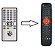Controle Remoto Para Receptor Maxfly MF-1001 / MF-2000 / MF-2000+ / Maxfly Link - Imagem 1