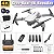 Drone profissional e88 4k grande angular hd 1080p câmera wifi fpv altura segura - Imagem 4