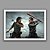 Quadro The Walking Dead (Rick vs Negan) - Imagem 2