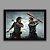 Quadro The Walking Dead (Rick vs Negan) - Imagem 1