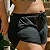 Shorts Plus Size Liso em Poliamida com Bolsinho e Recorte Lateral - Imagem 2