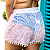 Shorts de Praia Branco em Renda de Poliamida - Imagem 2