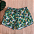 Shorts Plus Size Estampado em Poliamida com Bolsinho e Recorte Lateral - Imagem 4
