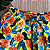 Shorts Plus Size Estampado em Poliamida com Bolsinho e Recorte Lateral - Imagem 5