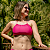 Biquíni Cropped Liso Raissa Com Bojo - Imagem 1