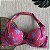 Bojo Lia Plus Size 56/60  Estampado com Aro Amarração no Pescoço Detalhe Decote - Imagem 5