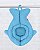 Almofada de Banho Baleia Moby Azul - Skip Hop - Imagem 3