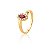 Anel Formatura Ouro 18k - Imagem 1