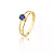Anel formatura feminino de ouro 18k - Imagem 1