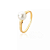 Anel de ouro 18k - Imagem 1