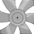 Hélice Original Para Ventiladores Britânia/Philco 40cm Mega Turbo 40 BVT4000 B400 BVT45 - Imagem 5