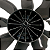 Hélice Para Ventiladores Mondial 8 Pás 40cm Preto - Imagem 4
