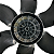 Hélice Para Ventiladores Mondial 40cm 6 pás Preto - Imagem 5