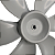 Hélice Ventilador Philco Britânia 30cm 6 Pás Cinza - Imagem 3
