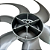Hélice Ventilador Cadence 30cm 6 Pás Prata - Imagem 5