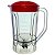 Copo Original Do Liquidificador Britânia Diamante 800 Tampa Vermelho - Imagem 1