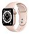 Watch Series 6 44mm Caixa Dourada de Alumínio com Pulseira Areia-Rosa Esportiva: Modelo Cellular - Imagem 1
