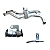 Kit Tubo Cano D'Água Mitsubishi Pajero TR4 2.0 03/15 - Grazzimetal - Imagem 1