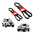 Kit Correias Acessórios Mitsubishi Pajero Io 1.8 99/02 TR4 2.0 03/15 - Gates - Imagem 1