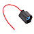 Plug Conector Chicote 1 Via Buzina Para Honda  Accord Civic Fit City Crv Hrv Wrv - Imagem 3