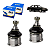 Par Pivô Inferior Da Suspensão Dianteira Honda Accord 1998/2002 - DLZ - Imagem 1
