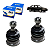 Par Pivô Superior Da Bandeja Dianteira Honda Accord 1998/2002 - Imagem 1