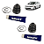 Kit 2 Coifas Dianteiras Da Trizeta/Tulipa Lado Câmbio Honda New Civic 1.8 2006/2011 - Nakata - Imagem 1