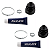 Kit 2 Coifas Dianteiras Da Trizeta/Tulipa Lado Câmbio Honda Fit 1.4/1.5 2003/2008 - Nakata - Imagem 3