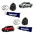 Kit 2 Coifas Dianteiras Da Trizeta/Tulipa Lado Câmbio Toyota Etios 1.3/1.5 2012/2021 - Nakata - Imagem 1
