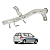Tubo Cano D'Água Honda Fit 1.5 05/08 - Grazzimetal - Imagem 1