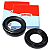 Kit Retentor Saída Lateral Semieixo Câmbio Direito E Esquerdo Honda Civic 1.5/1.6 MT 92/00 - Corteco/Nok - Imagem 4