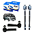Kit Barra/Braço Axial + Terminal Direção Direito E Esquerdo Jinbei Topic 2.0/2.2 09/16 - DLZ - Imagem 1