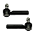 Kit Barra/Braço Axial + Terminal Direção Direito E Esquerdo Jinbei Topic 2.0/2.2 09/16 - DLZ - Imagem 5