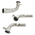 Kit 2 Tubos Cano D'Água Honda Fit 1.4 2004/2008 - Grazzimetal - Imagem 3