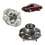 Cubo De Roda Traseiro Com Rolamento S/ABS Honda Accord 2.2 92/93 - CMB - Imagem 1