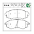 Jogo Pastilha De Freio Dianteiro JAC J5 1.5 12/17 J6 2.0 11/17 - Rolt - Imagem 2